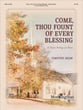 Come, Thou Fount of Every Blessing piano sheet music cover